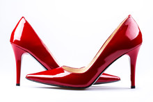 Red Woman Shoes.
