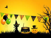 Halloween Background Vector