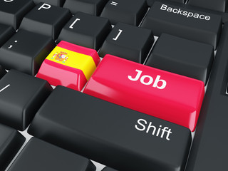 Poster - spain Job Concept