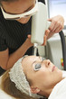 © highwaystarz - Beautician Carrying Out Fractional Laser Treatment