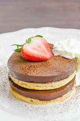 Poster - Chocolate pudding pancake