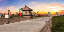 City Wall In Xian