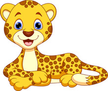 Cute Cheetah Cartoon