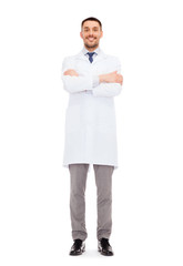 Sticker - smiling male doctor in white coat