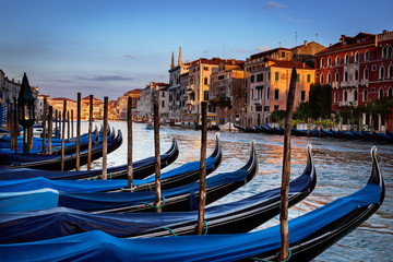 Fototapete - Gondolas Venice Italy