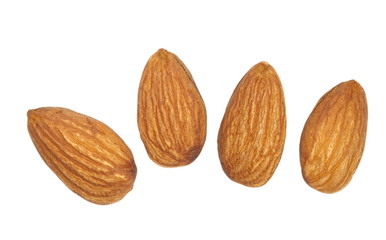 Canvas Print - Close - up heathy food almonds seed