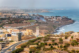Fototapeta  - Aerial view of Dakar