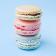Shabby Chic Background with Macarons