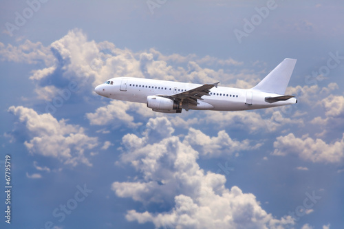 Plakat na zamówienie Airplane in the sky