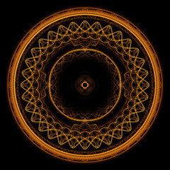 Wall Mural - abstract circular background