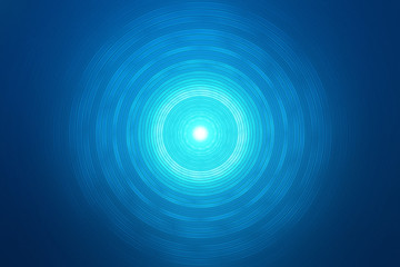 Wall Mural - abstract circular science fiction futuristic background