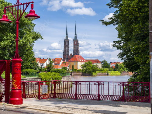 Naklejka dekoracyjna View of Wroclaw