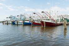 Shrimping Boats USA Gulf Coast