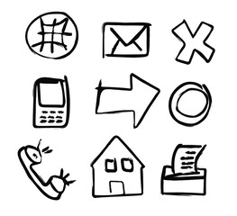 Kontakt Icons Web