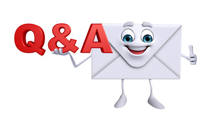 Mail Character with Q&A