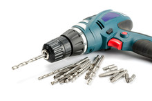 Drill-screwdriver With Drills And Nozzle