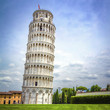 Leinwandbild Motiv Leaning tower of Pisa, Italy