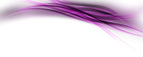 Fototapete - Romantic elegant wave panorama background design with space for your text