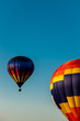 Hot Air Balloons Afloat In The Sky