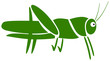 a grasshopper pictogram
