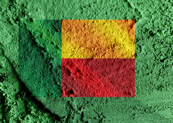 Poster - Benin flag themes idea design
