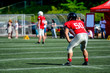 © tarczas - american football player with out of focus players