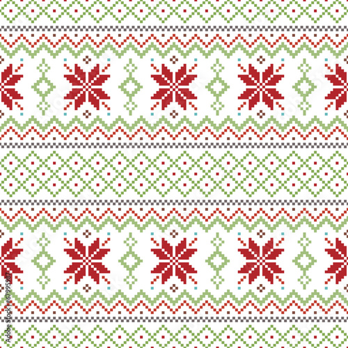 abstract-christmas-pattern-background-vector