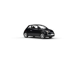 Wall Mural - Small black economic car