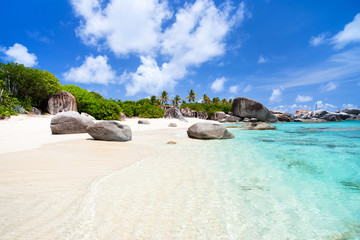 Wall Mural - Picture perfect beach at Caribbean