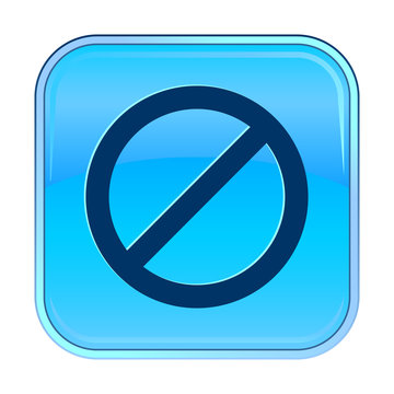 Isolated blue web icon on white background