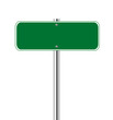 © pockygallery11 - Blank green traffic sign