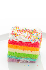 Wall Mural - Rainbow cake