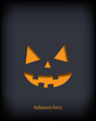Halloween illustration vector suitable for party invitations