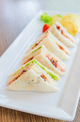 Wall Mural - Club sandwiches