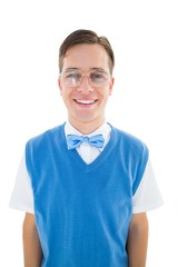 Poster - Geeky young hipster smiling at camera