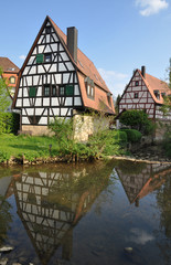 Wall Mural - Fachwerk in Hersbruck