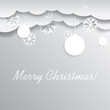 Decorative Christmas card vector design