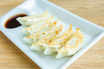 Canvas Print - Gyoza japanese