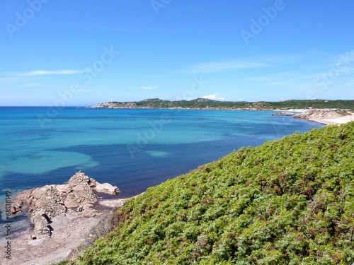 Spiaggia Di Rena Majore In Costa Smeralda Sardegna Italia