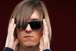 © areporter - Portrait of a hairy man in black glasses