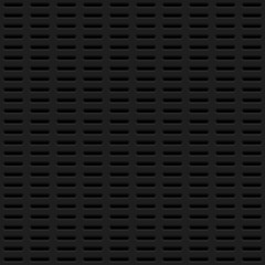 Poster - Black Background with Perforated Pattern