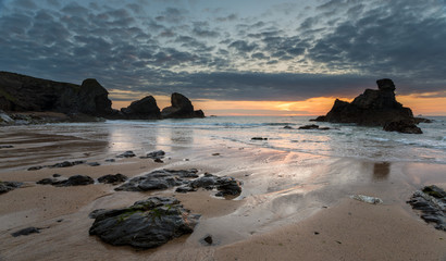 Poster - Porthcothan Beach