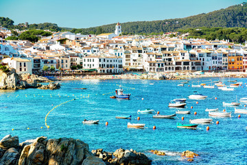 Wall Mural - Calella de Palafrugell, Costa brava, Catalonia, Spain