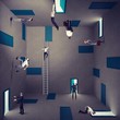 © alphaspirit - Business confusion and right strategy