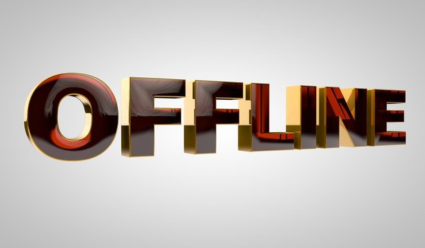 3d golden word - offline