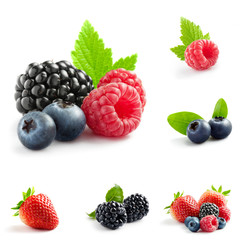 Wall Mural - berry mix