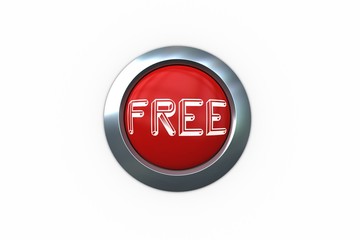 Poster - Free against white background with vignette