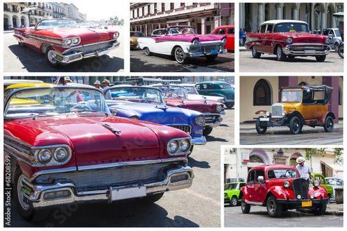 Fototapeta na wymiar clasicos cuba 1