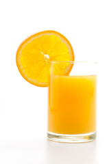 Sticker - Orange juice glass