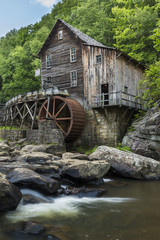 Poster - Glade Creek Grist Mill